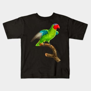 Black Panther Art - Beautiful Parrot 18 Kids T-Shirt